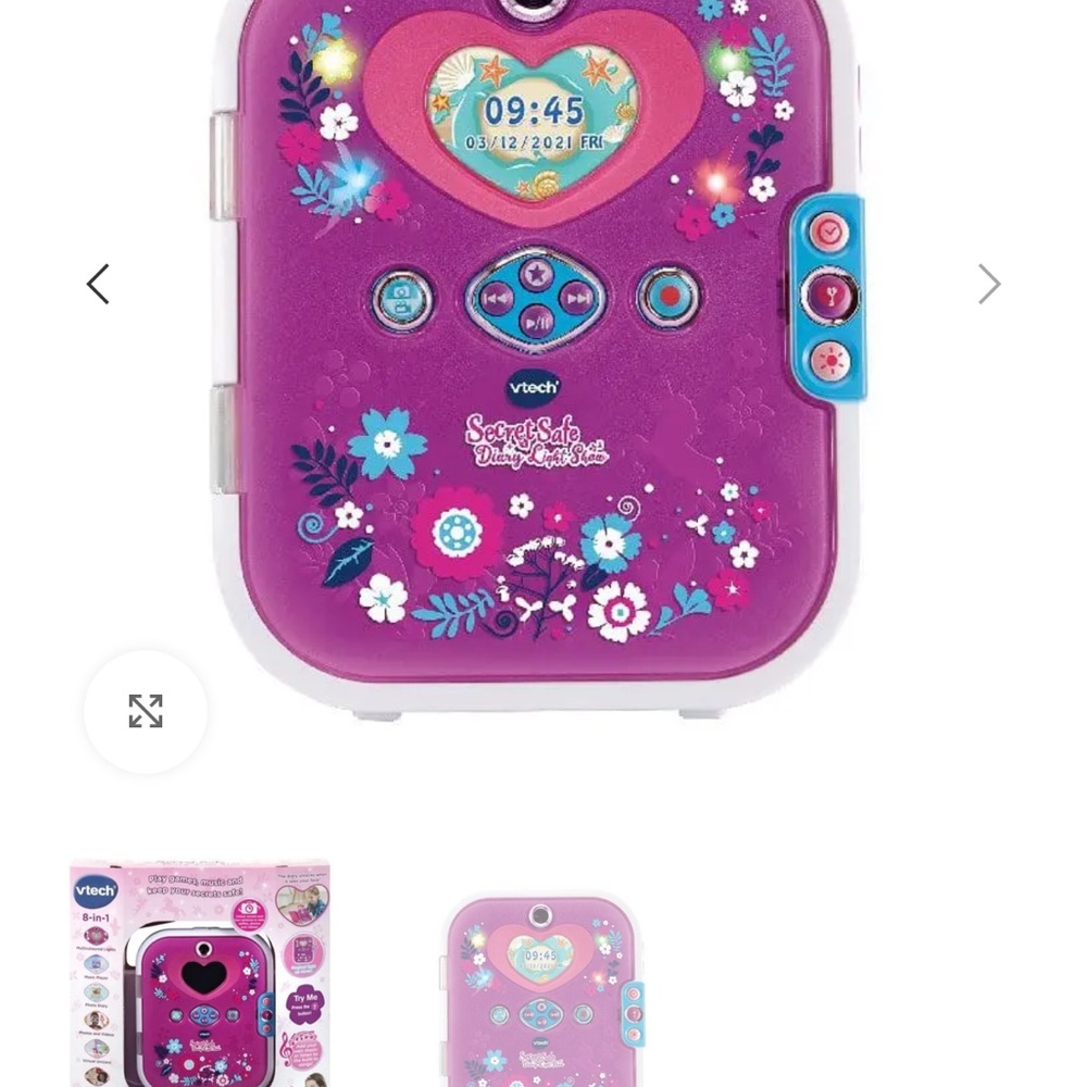 VTech Secret Safe Diary - Purple